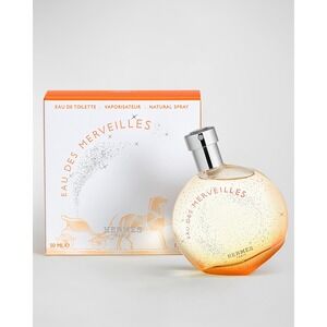 Hermes Eau Des Merveilles Eau de Toilette Natural Spray Women 50ml 1.6oz NWT